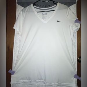 Nike top.